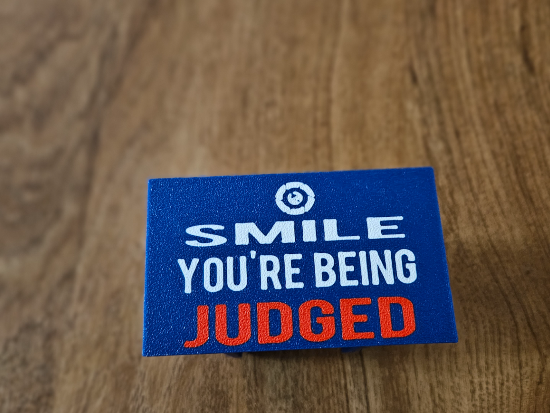 Smile You're Being Judged 2" Hitch Cover