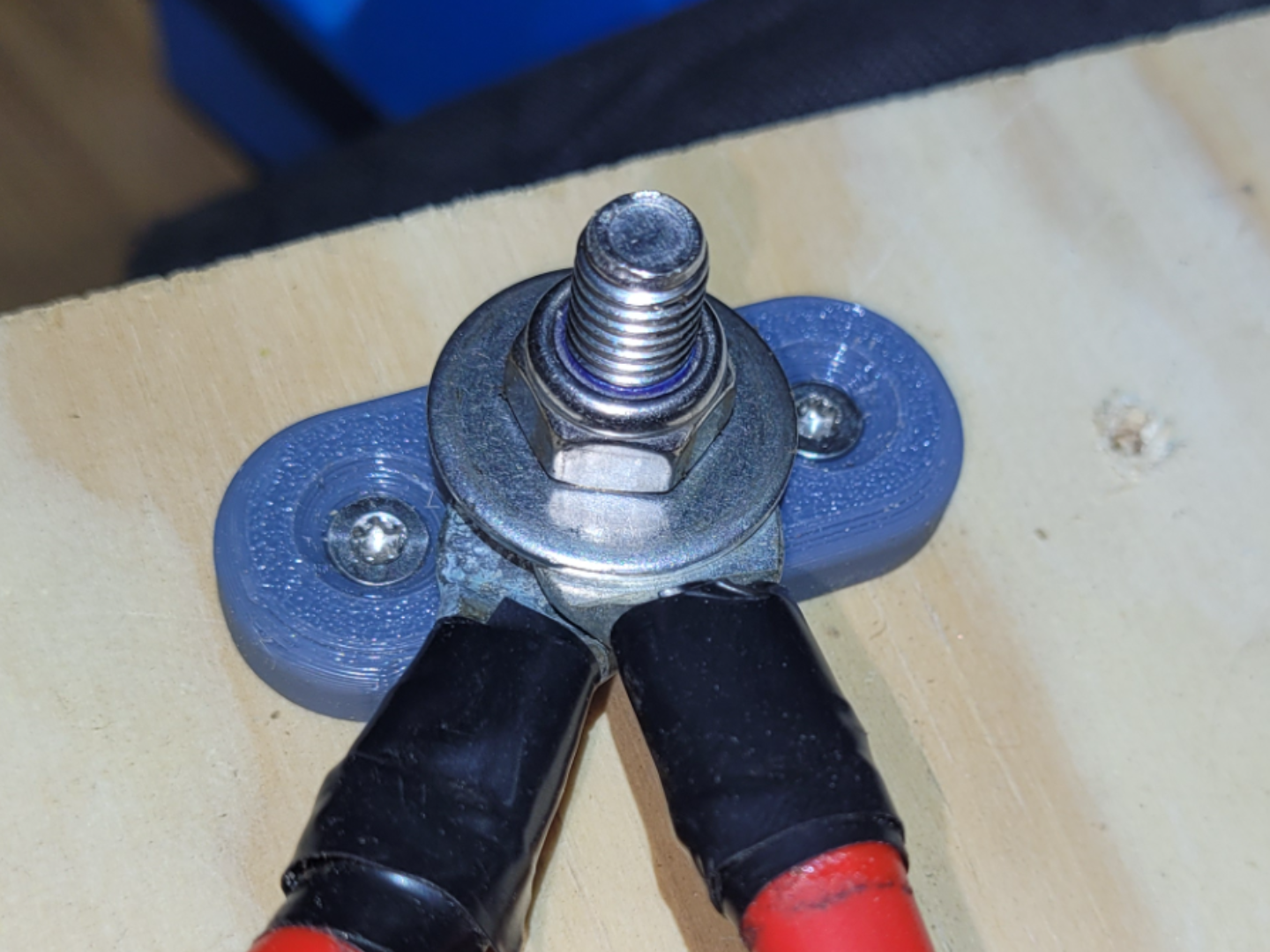 Terminal block, 1 x M10
