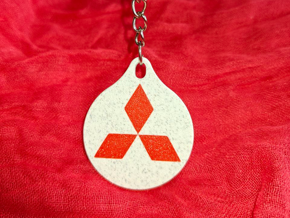 Yoja3D-Mitsubishi keychain