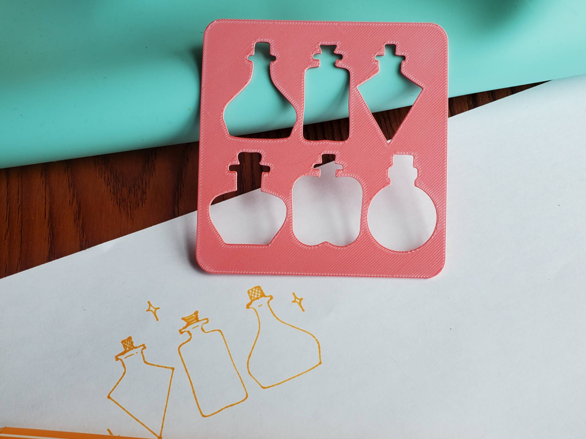 Potion Stencil Set