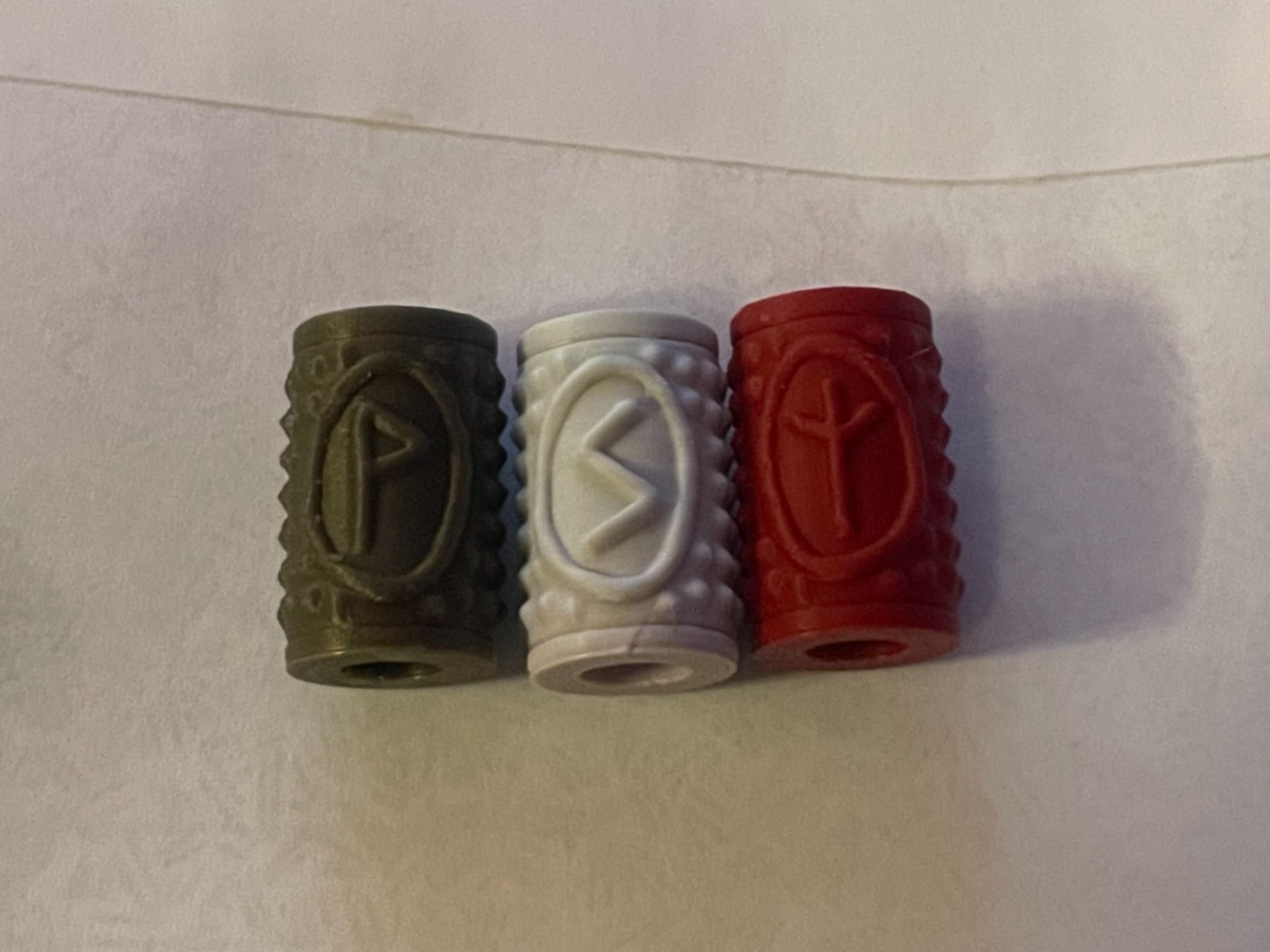 Nordic Beads Wonjo, Algiz, Sowilo