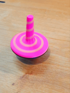 3 min Spinning Top - Toupie