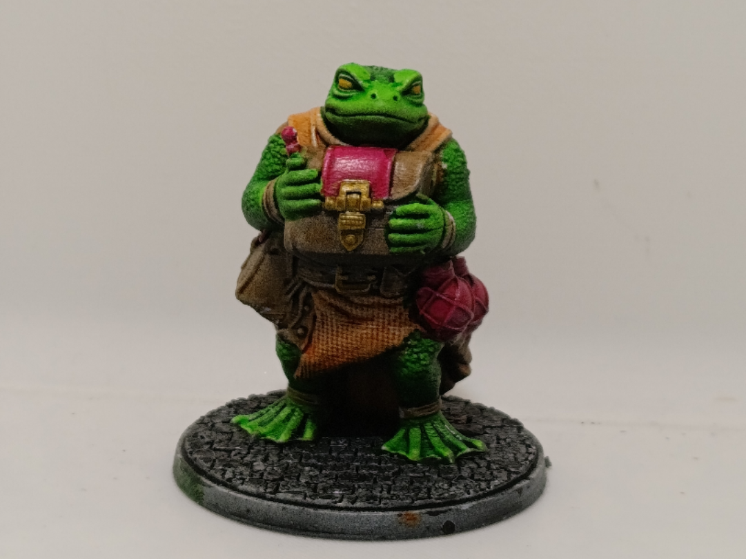supportless alchemist frog