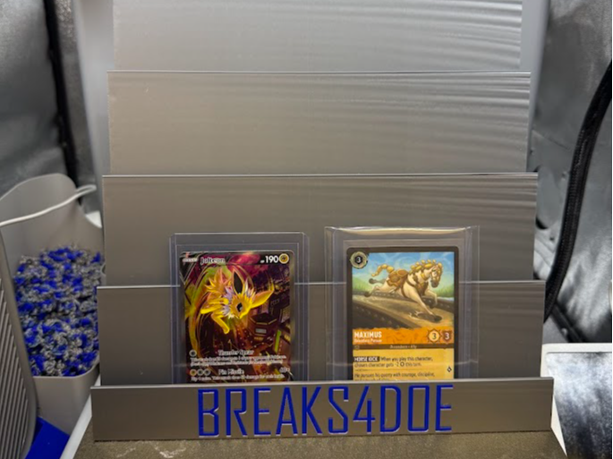 Graded and Toploader Card Display Stand