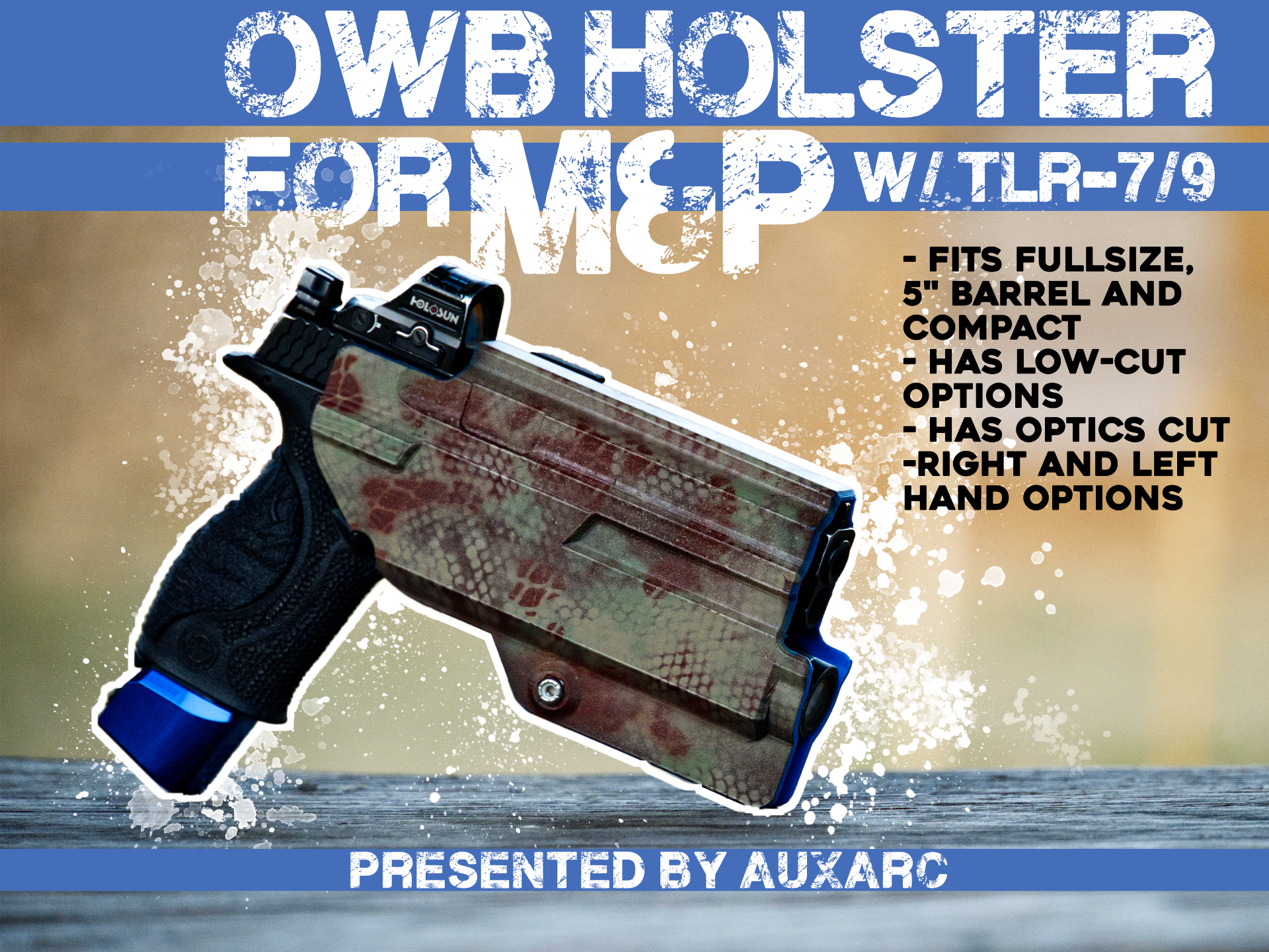 OWB Holster for M&P Doublestack Line