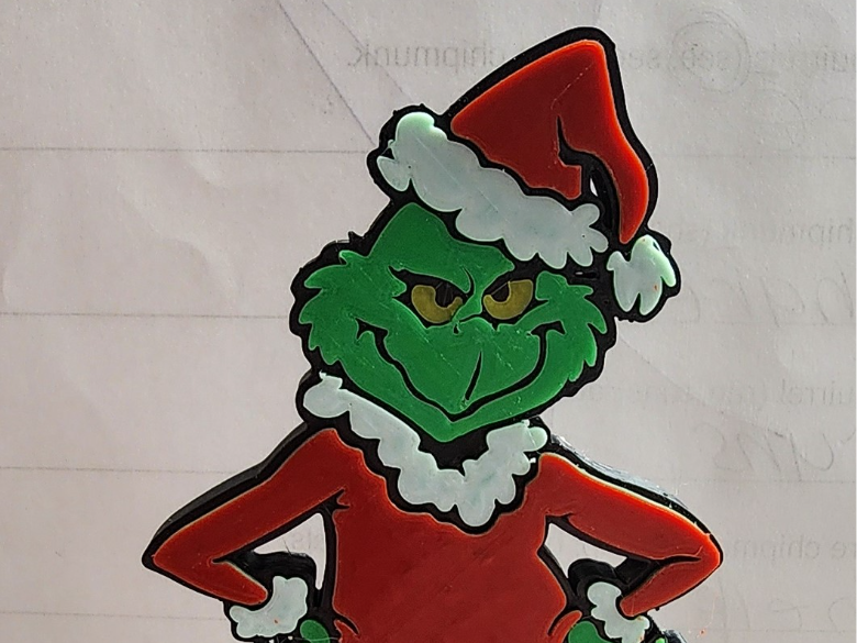 The Grinch figurine