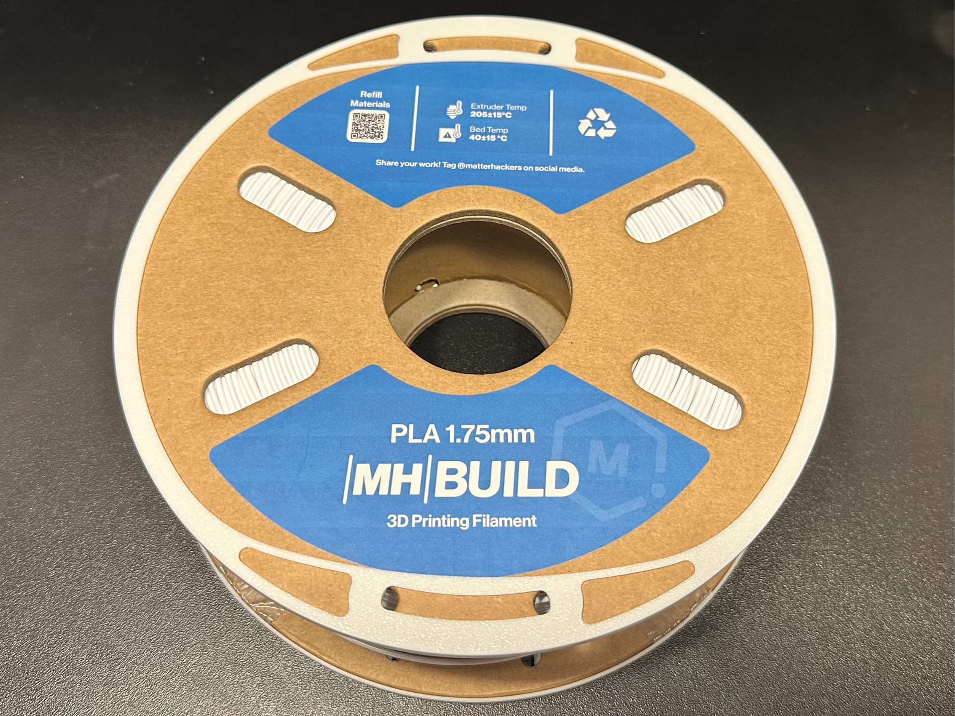 MatterHackers Cardboard Spool AMS Adapter