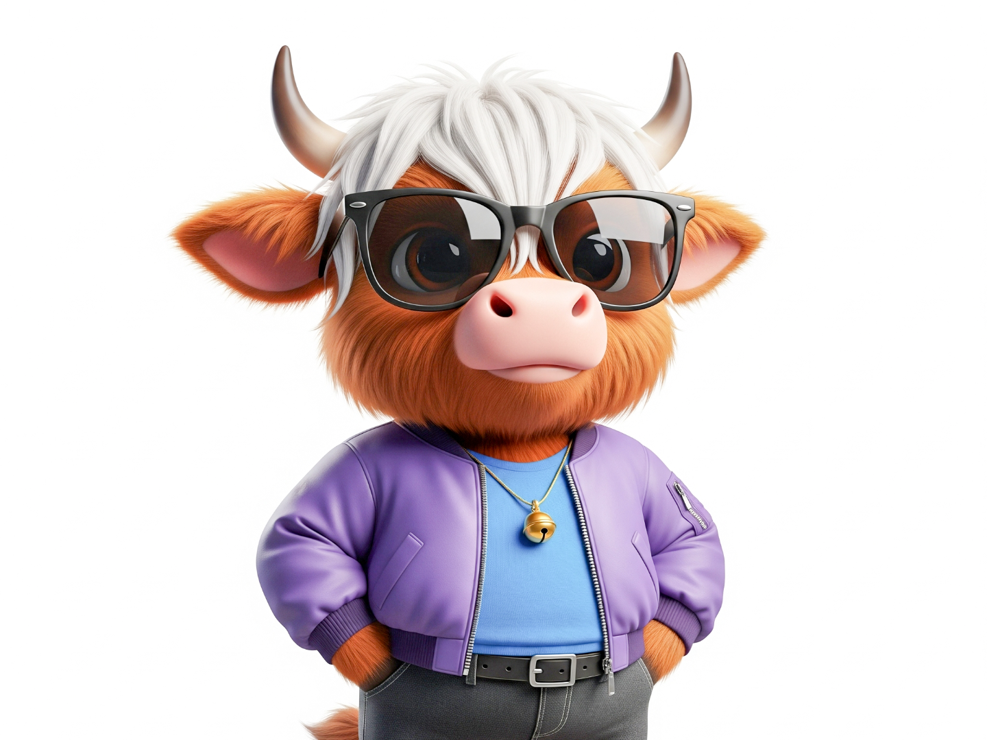 Cool Mo The Highland Cow