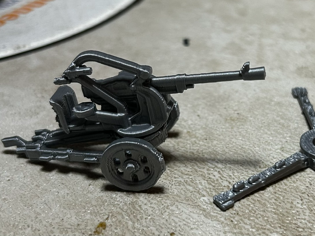 Breda 20 Mod.1935 AA Gun - 1:35 (Wheeled & Tripod)