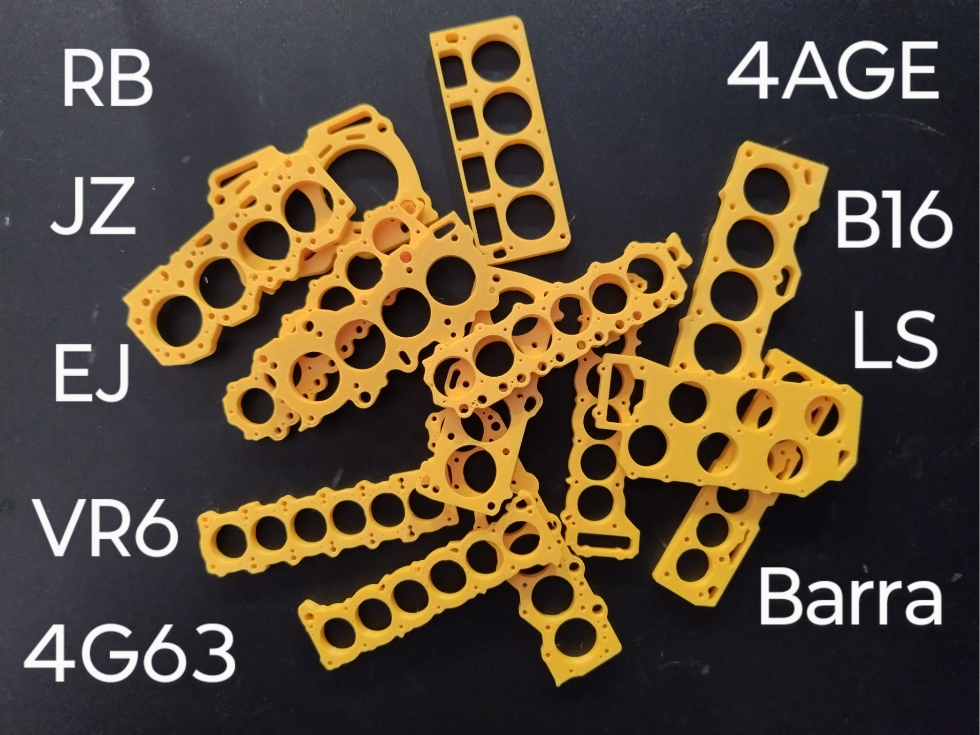 Head Gasket Key Rings