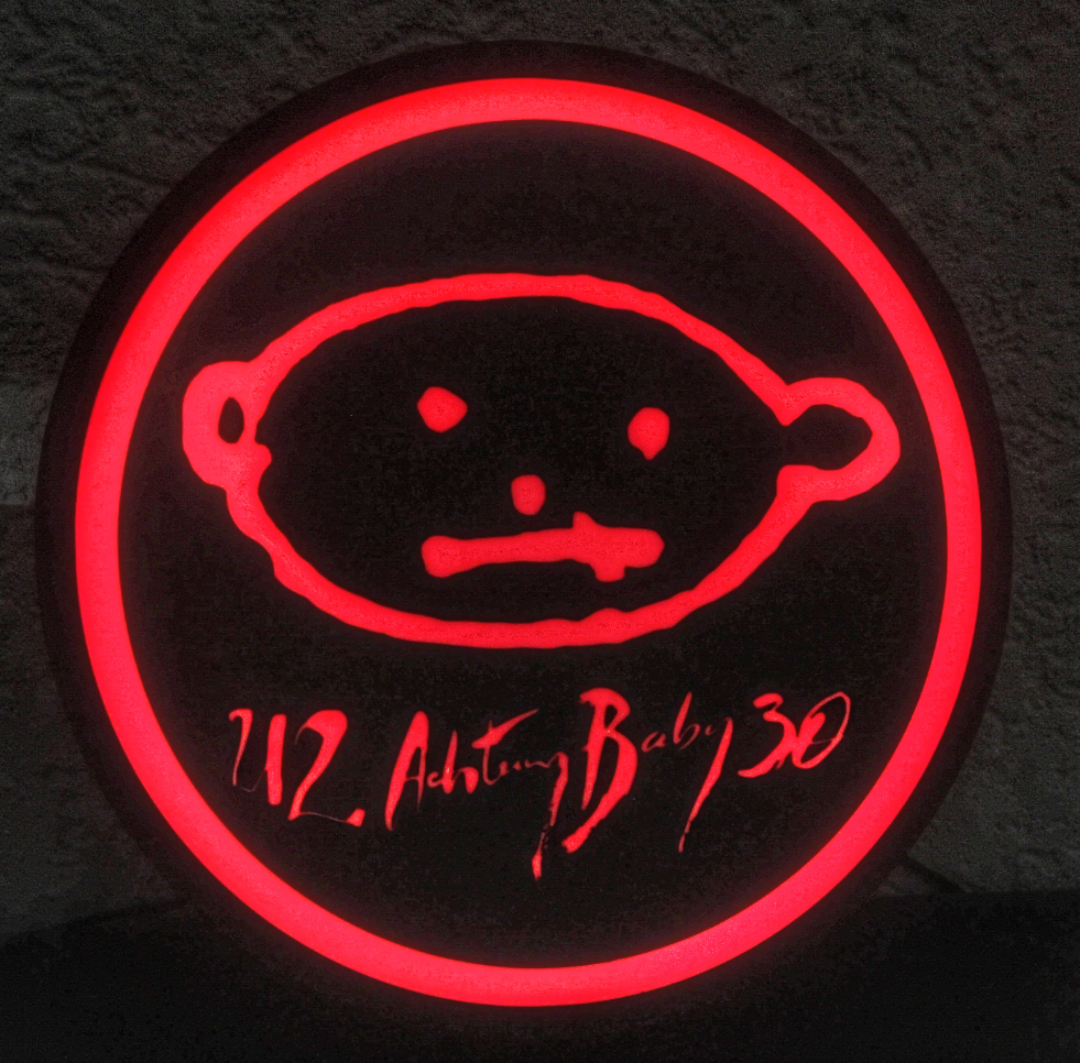 U2 Achtung Baby Lightbox