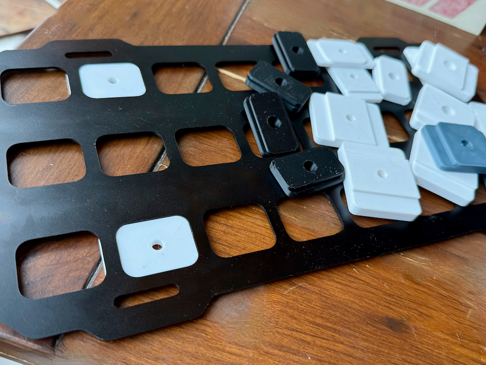 Parametric MOLLE / PALS / GRID Panel Slot Inserts