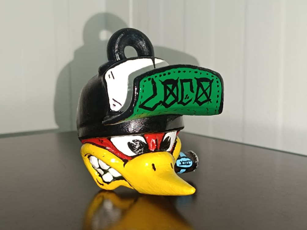 Pajaro loco Estilo Graffiti / Street Art