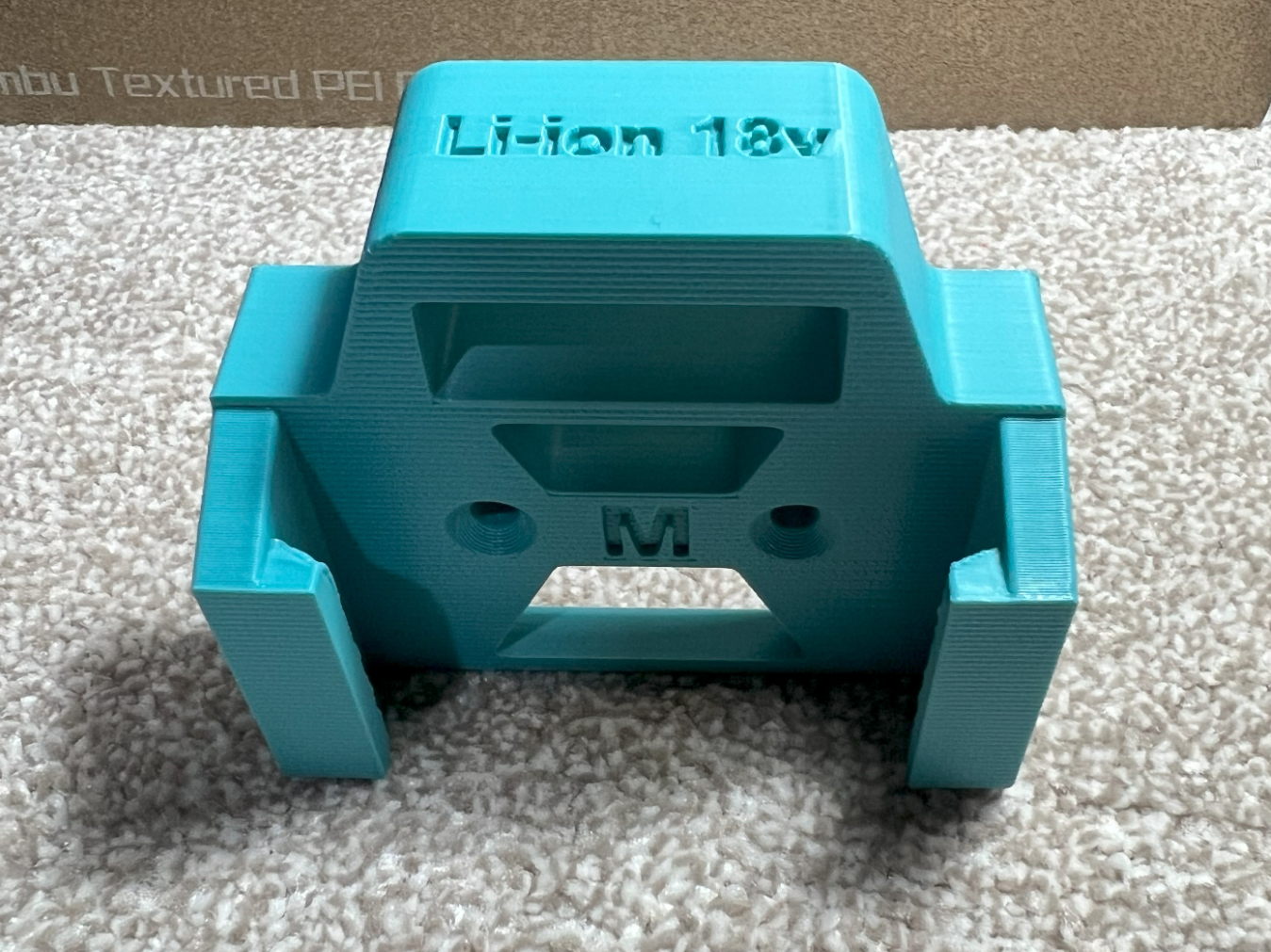 Li-ion 18v (makita) battery holder