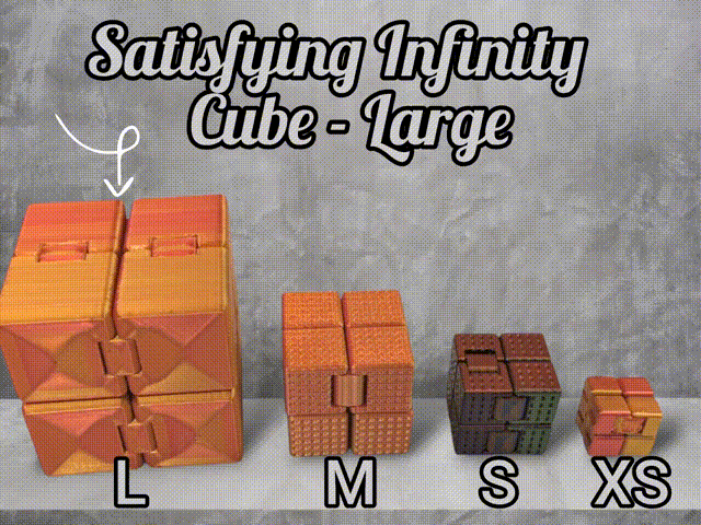 The worlds most satisfying Infinity Cube? Large