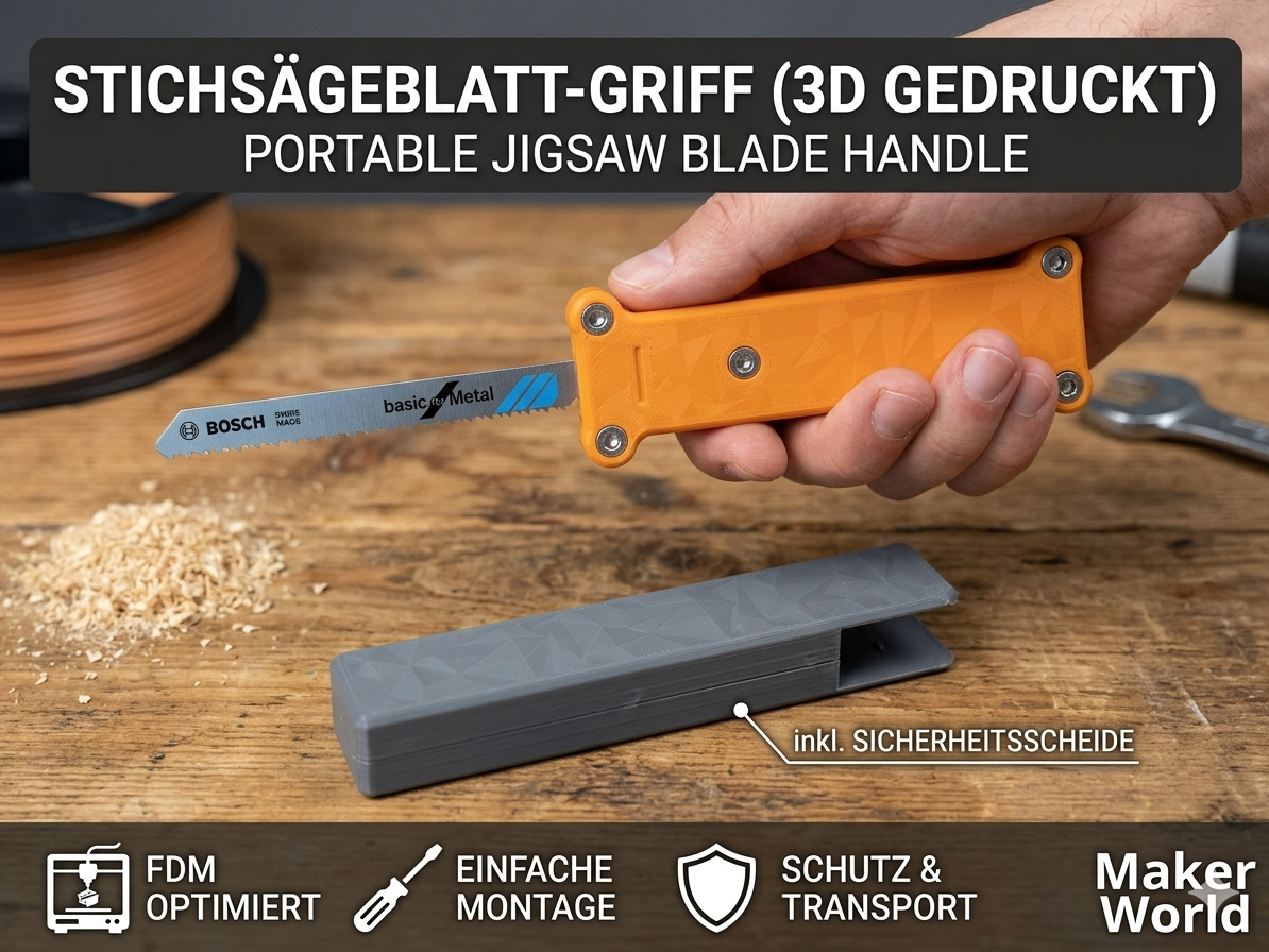 Stichsägeblattgriff / Jigsaw Blade Handle