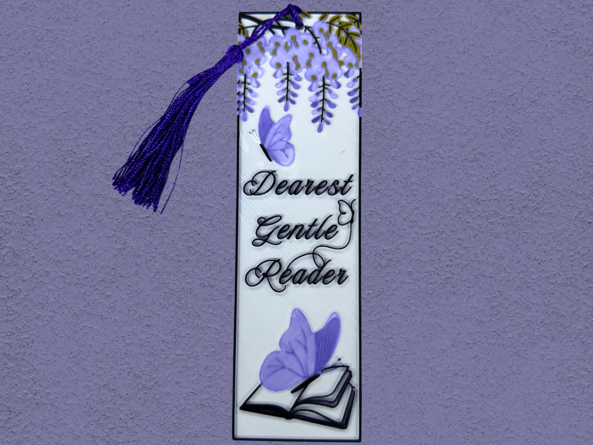 Bridgerton Dearest Gentle Reader Bookmark