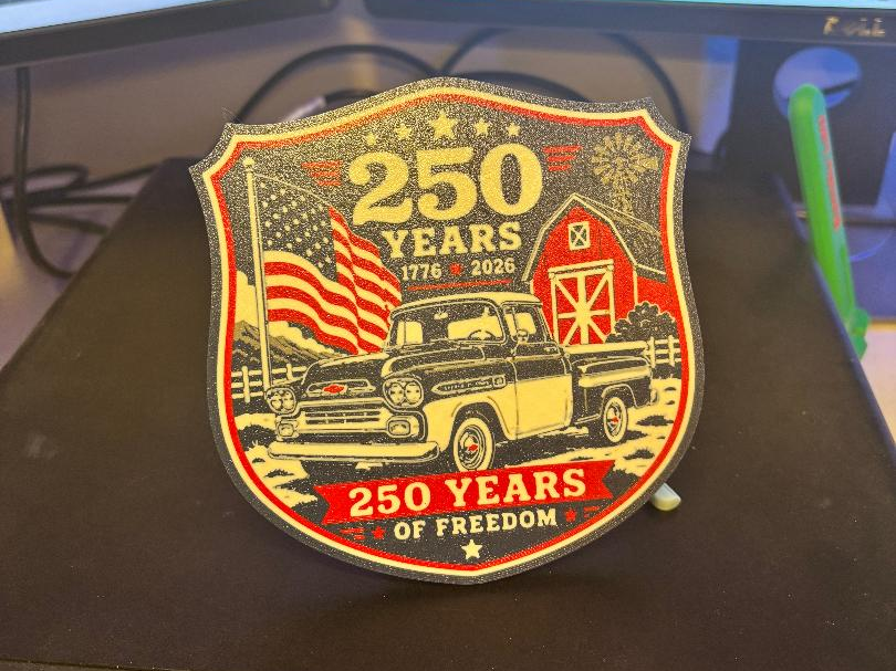 1959 Apache Fleetside Patriotic hitch
