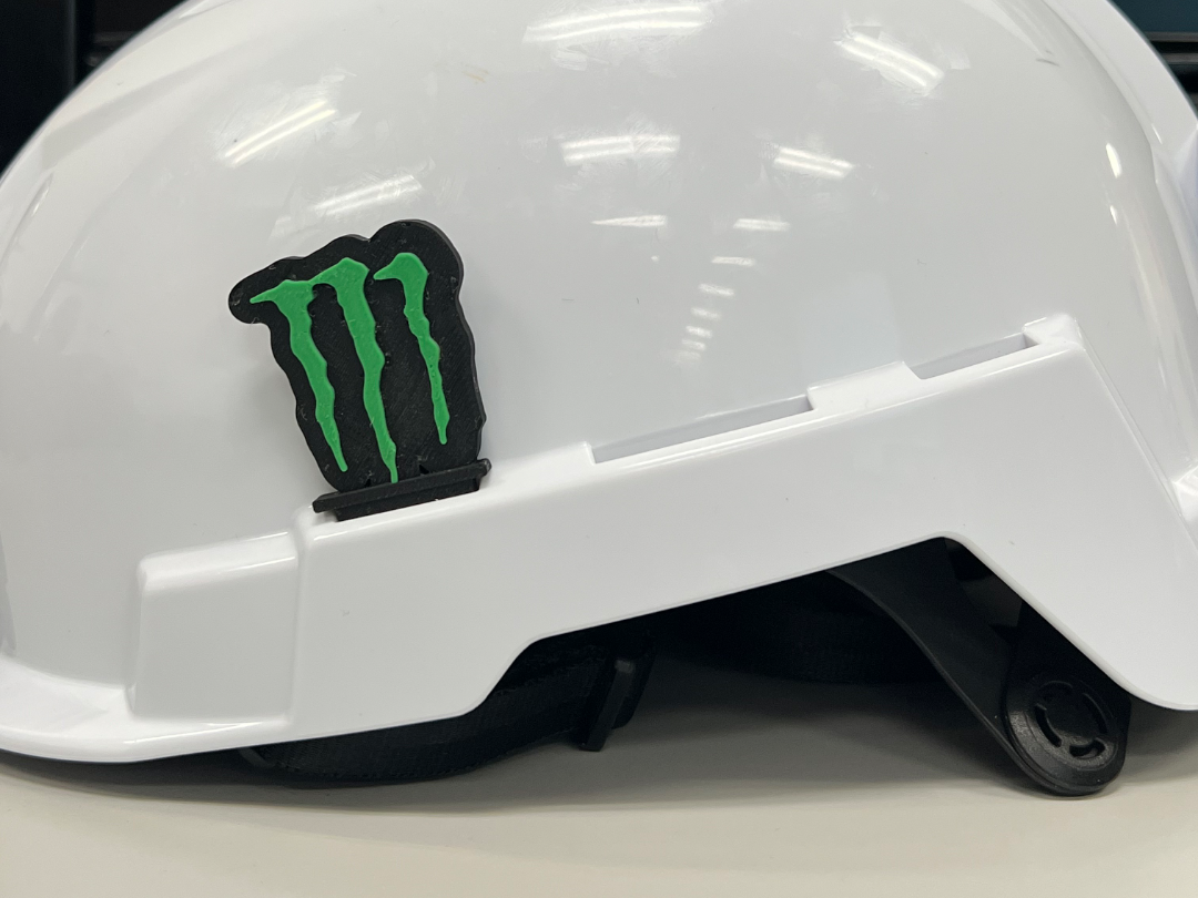 Monster helmet clip