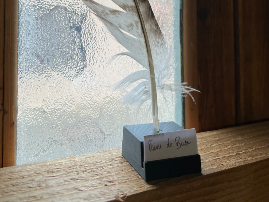 Présentoir à Plume