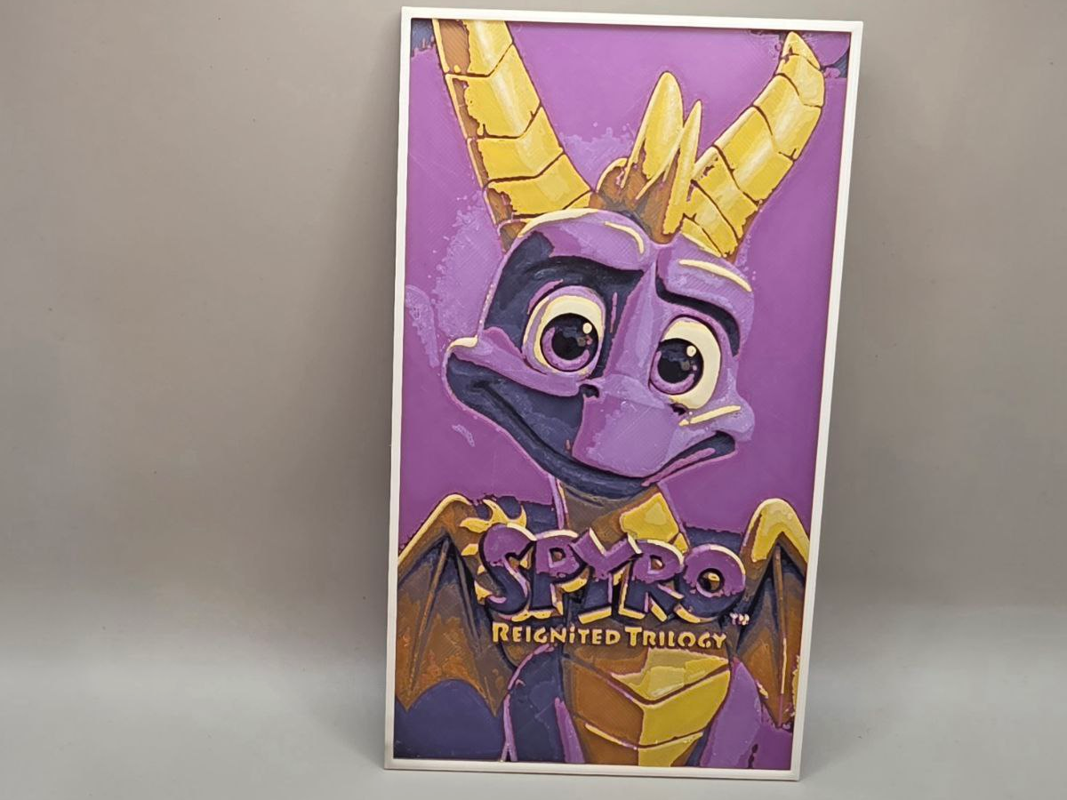Spyro - HueForge