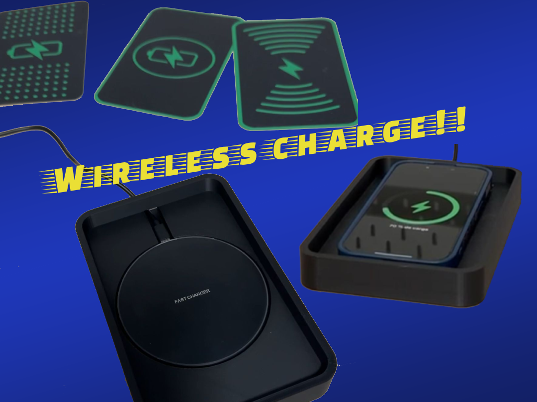 Wireless Charger with Swappable Designs!