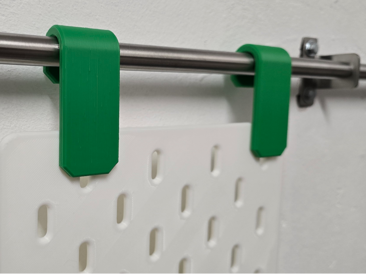 Attach IKEA SKANDIS to a KUNGSFORS Rail