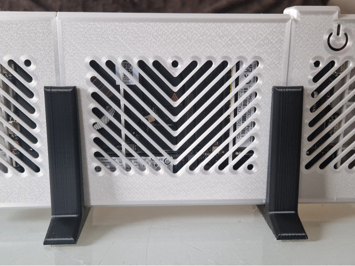 Simple stand for Framework motherboard enclosure
