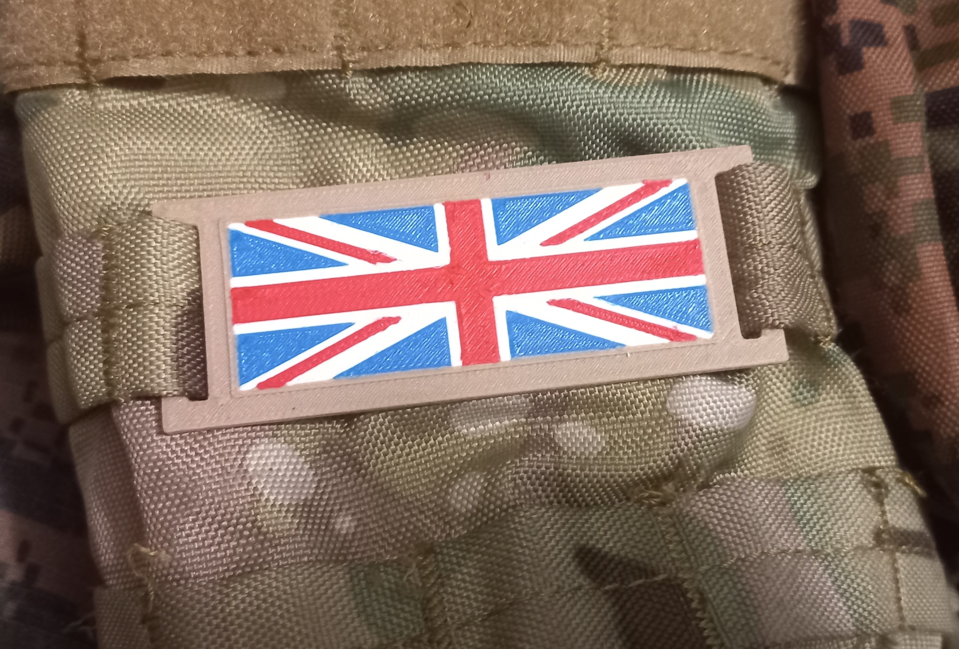 Airsoft/backpacking M.O.L.L.E flag (Allies series)