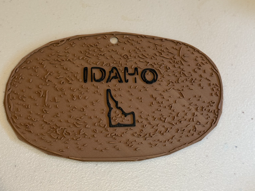 Idaho Potato Ornament