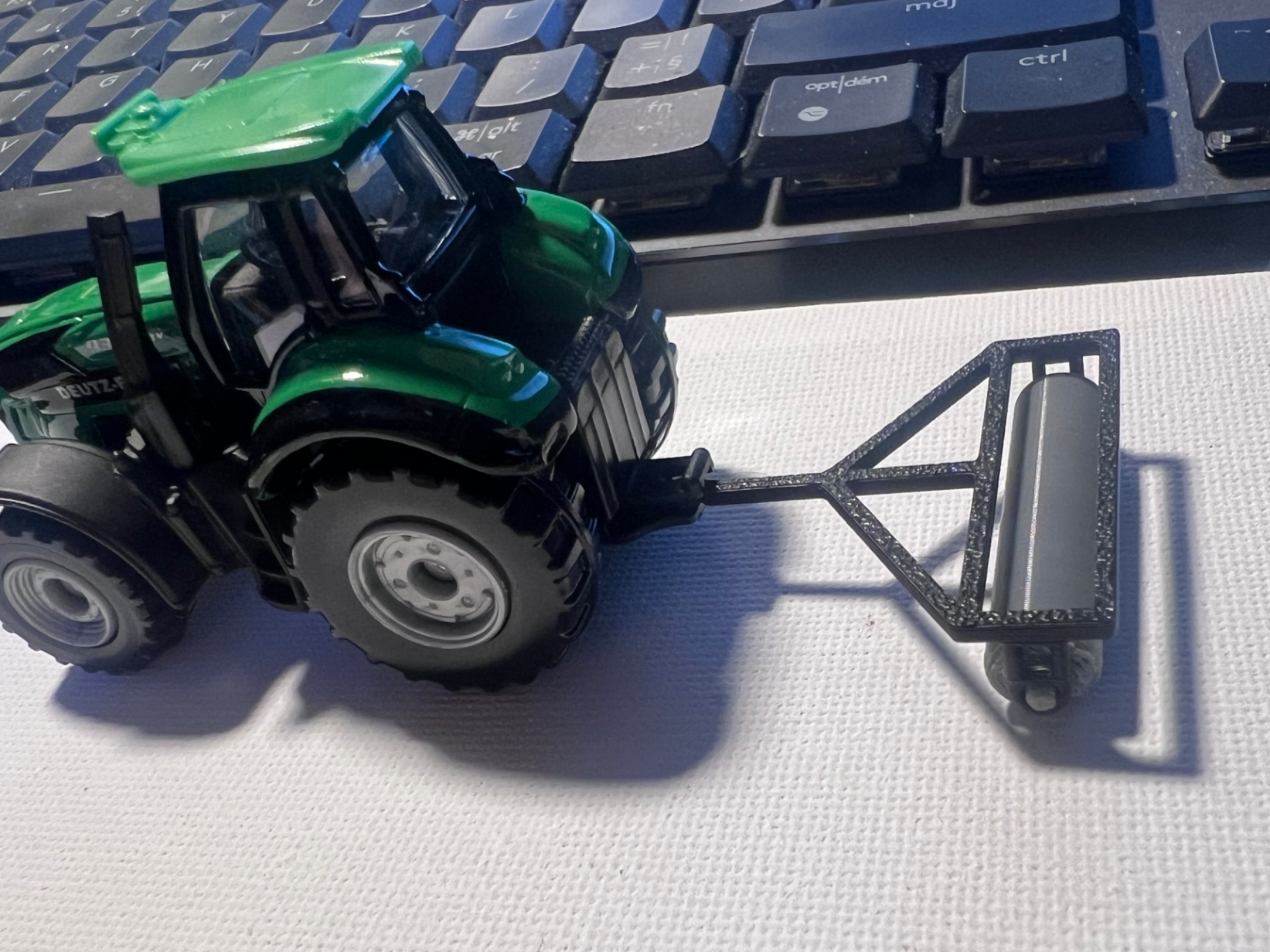 Rouleau simple 2m au 1/64 pour tracteur majorette