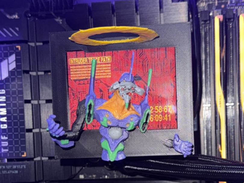 EVANGELION EVA 01 Asus Rog Ryujin III 360 AIO