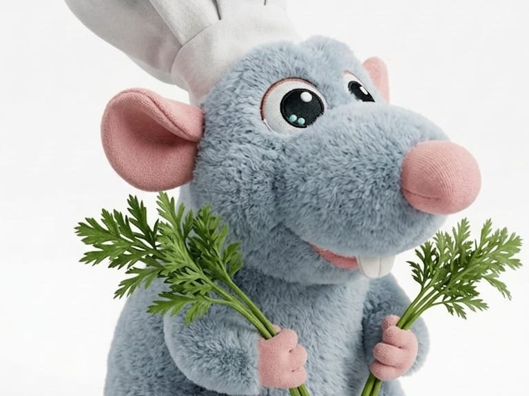 Cut Rat Cartoon STL / 3MF printable mini figure