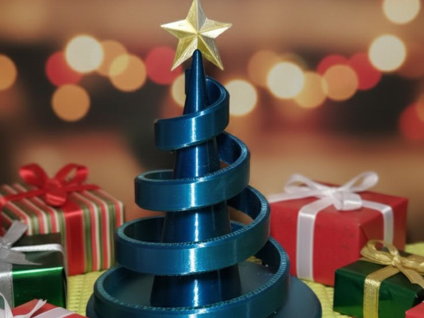 Modern Spiral Christmas Tree