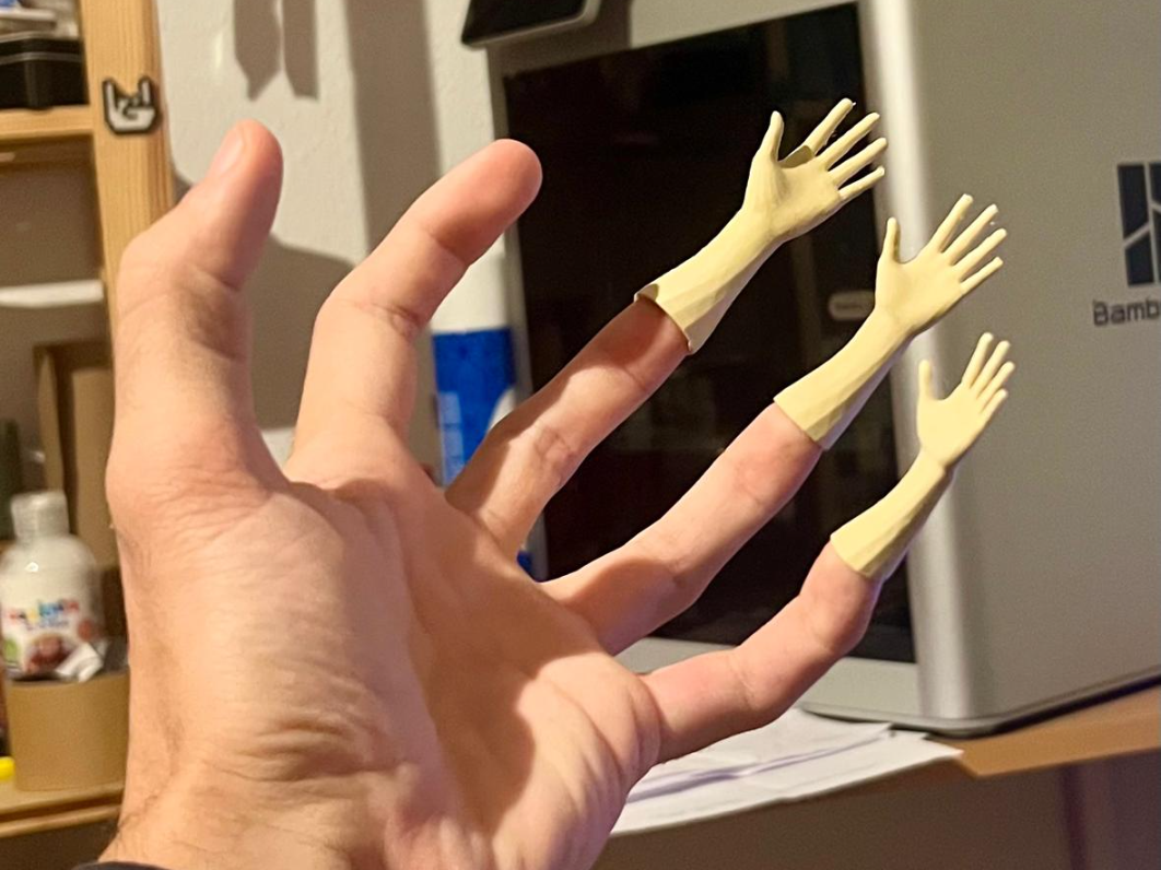 Llitle hand for your fingers (Finger hand)