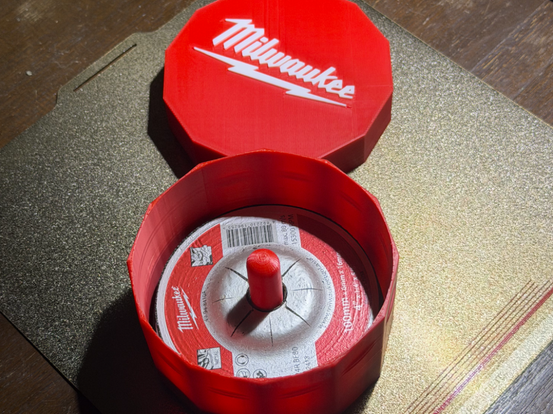 Grinder Disc Box Milwuakee