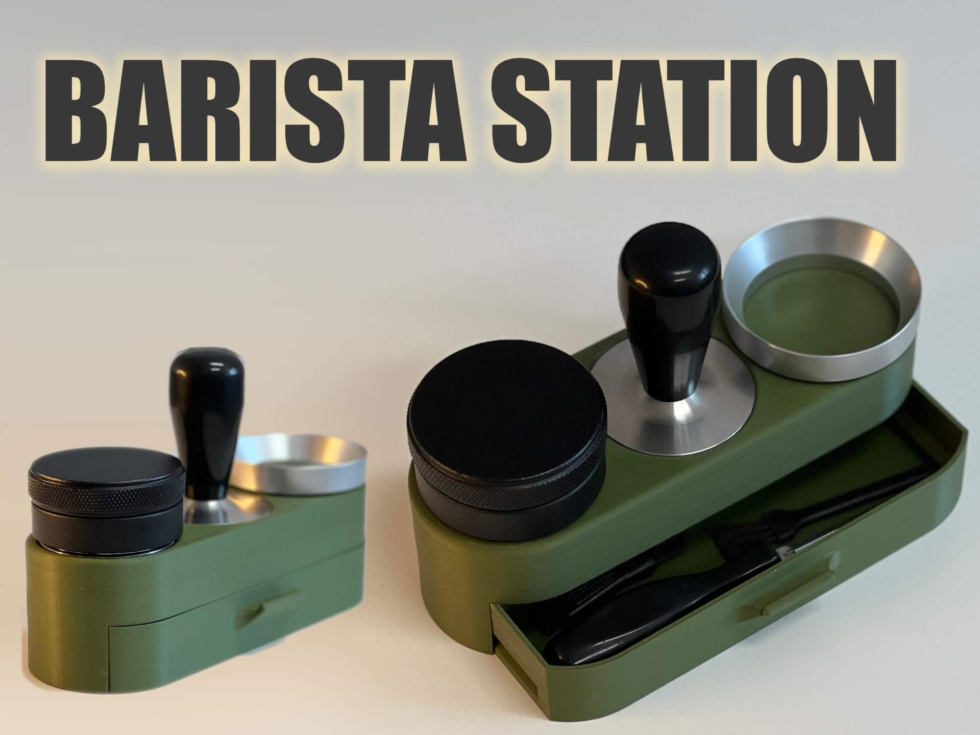 Barista Station – for Tamper, Distributor & Tools
