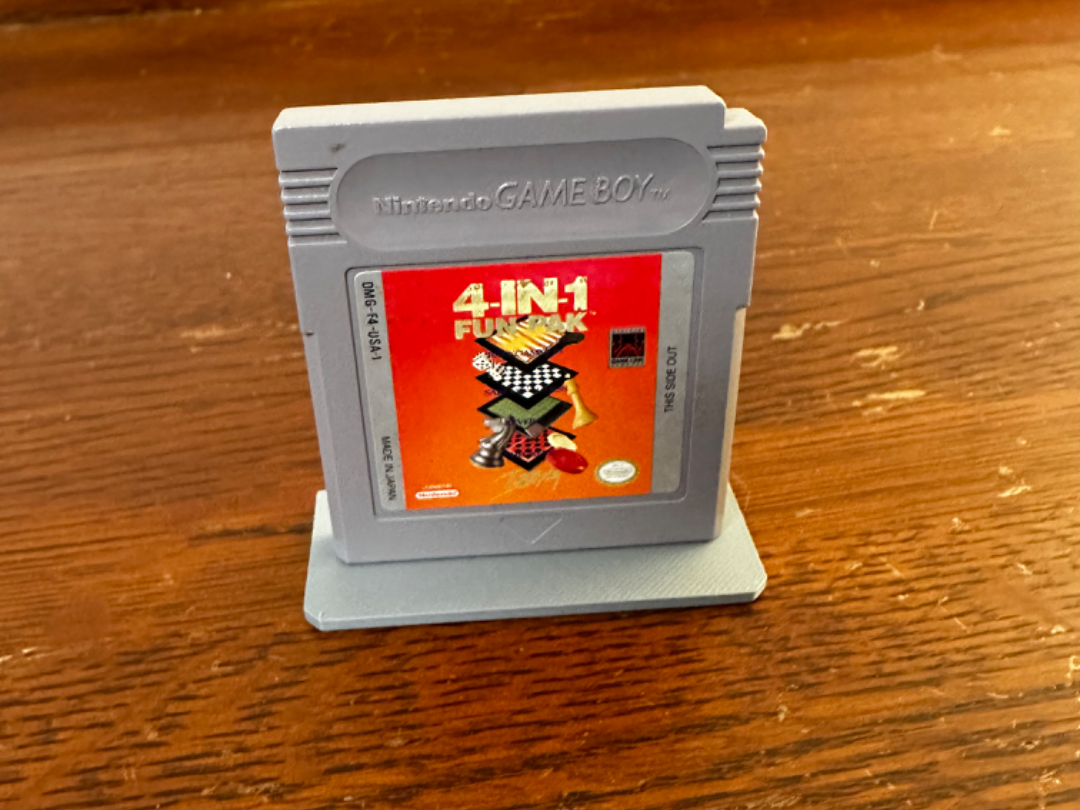 Game Boy Cartridge Stand