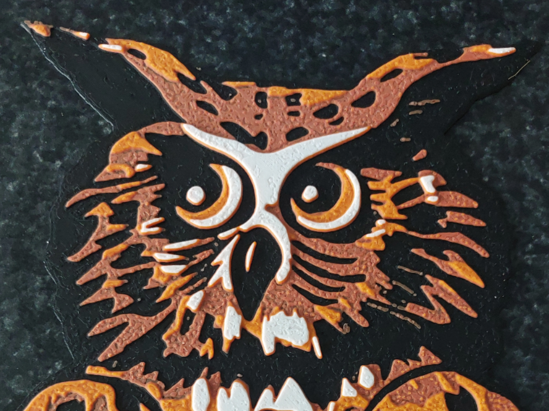 Wise Old Owl HueForge