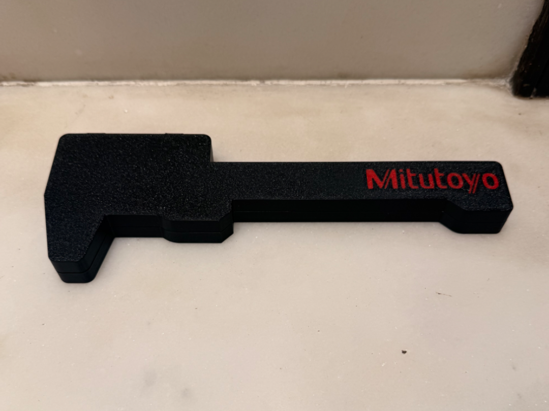 Mitutoyo Calliper Case w/ Thumbwheel (CD-6”ASX)