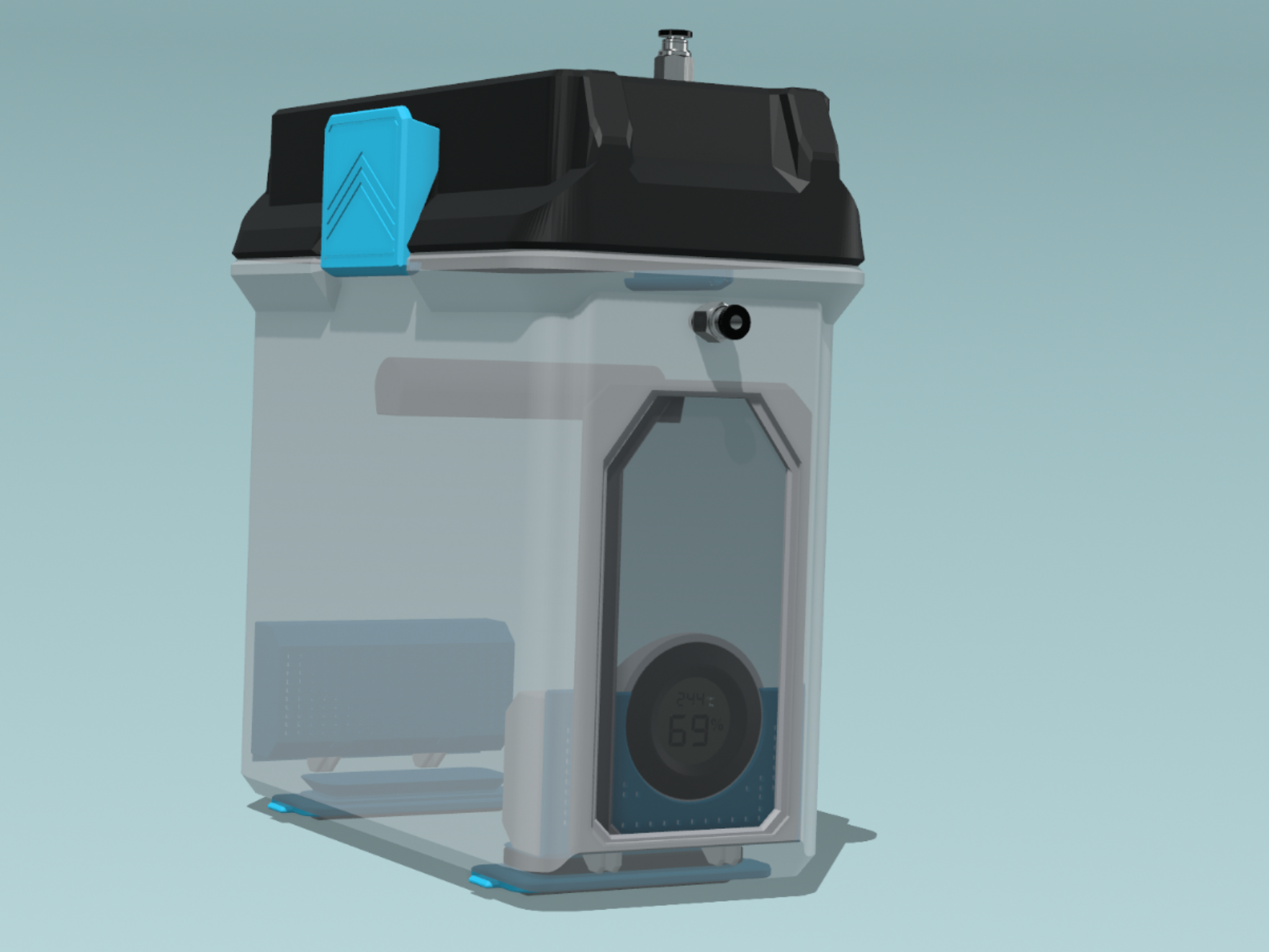 Polydryer Fully Print Filament dry box simplified