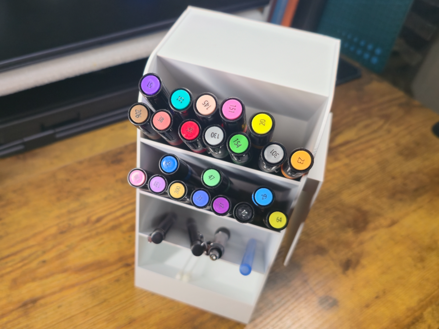 The Scrapbooker’s Pen Tower