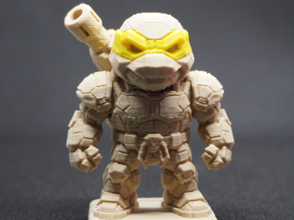 MechaTurtle: Ninja turtle in mecha style