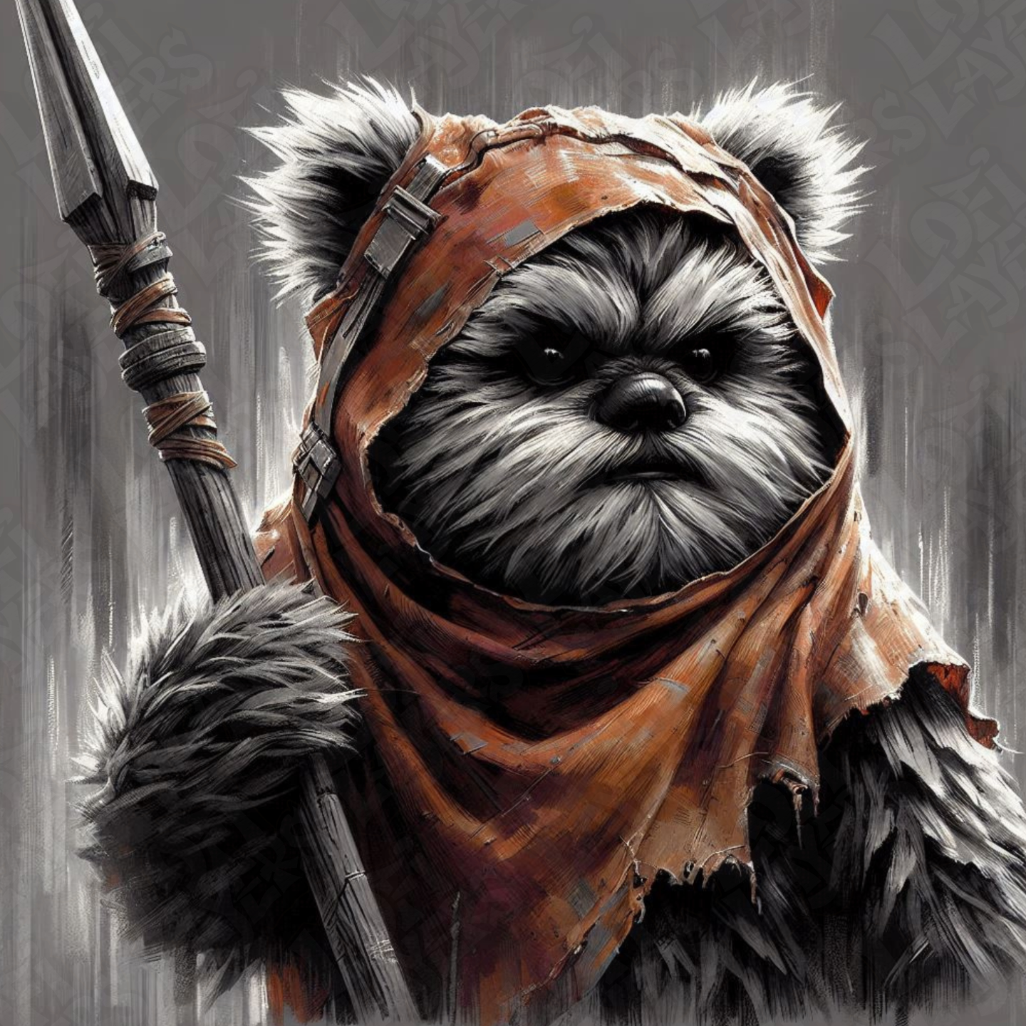 Wicket the Ewok Hueforge