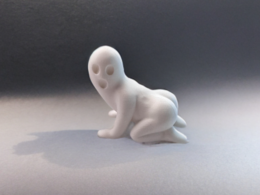 Bending ghost - Funny halloween decoration