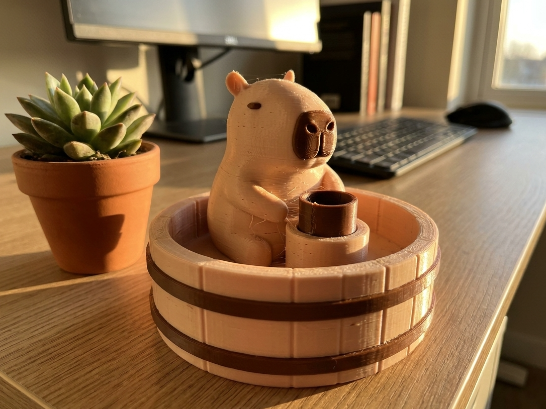 Tubby Capybara: Pretend Play Bath Toy