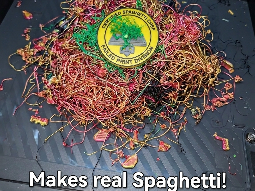 Certified Spaghetti Chef Challenge Coin/Magnet!