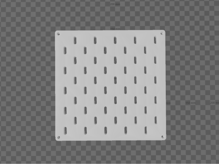 Ikea Skadis Board Addon