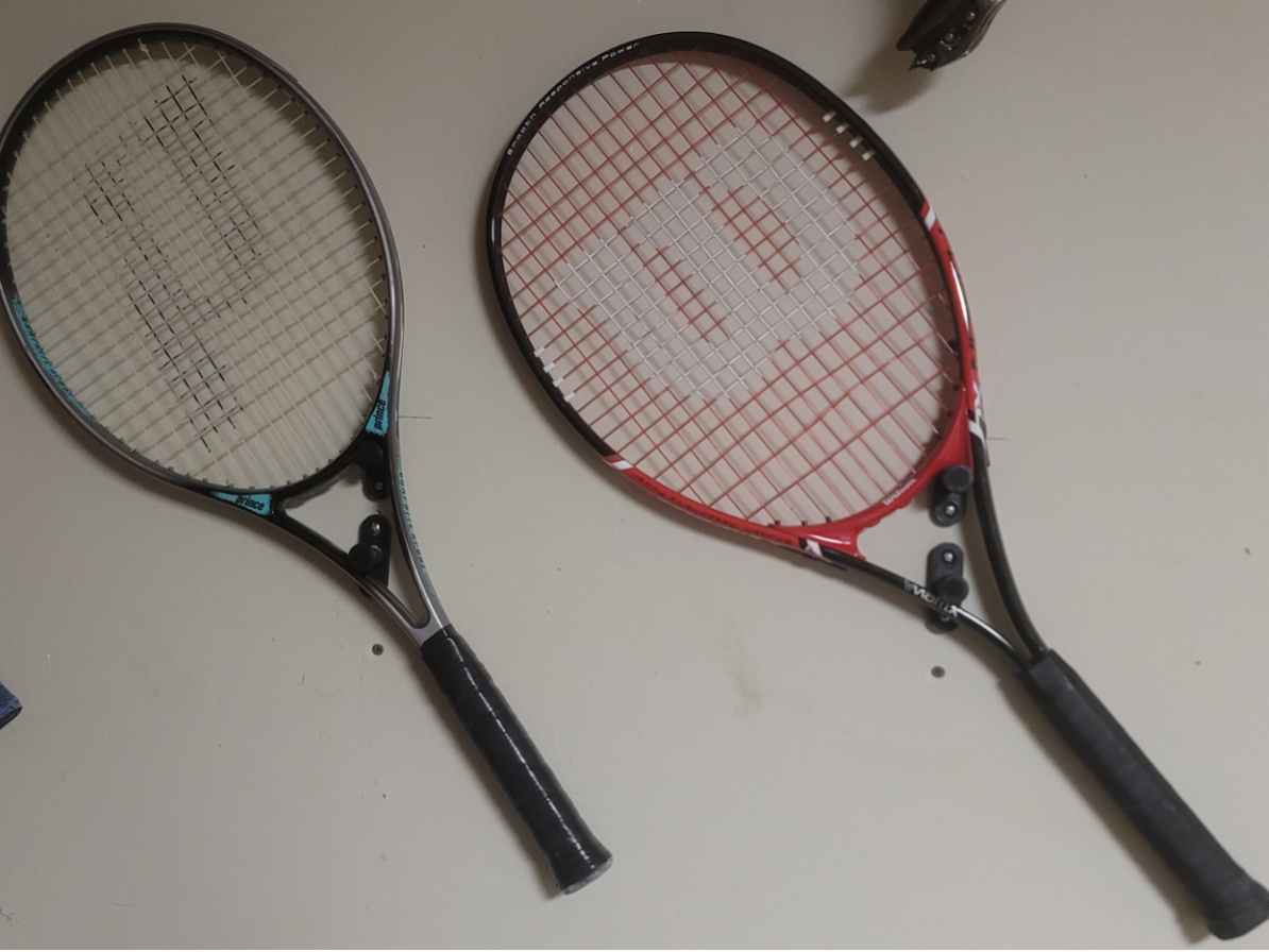 Tennis Racket Holder Angled