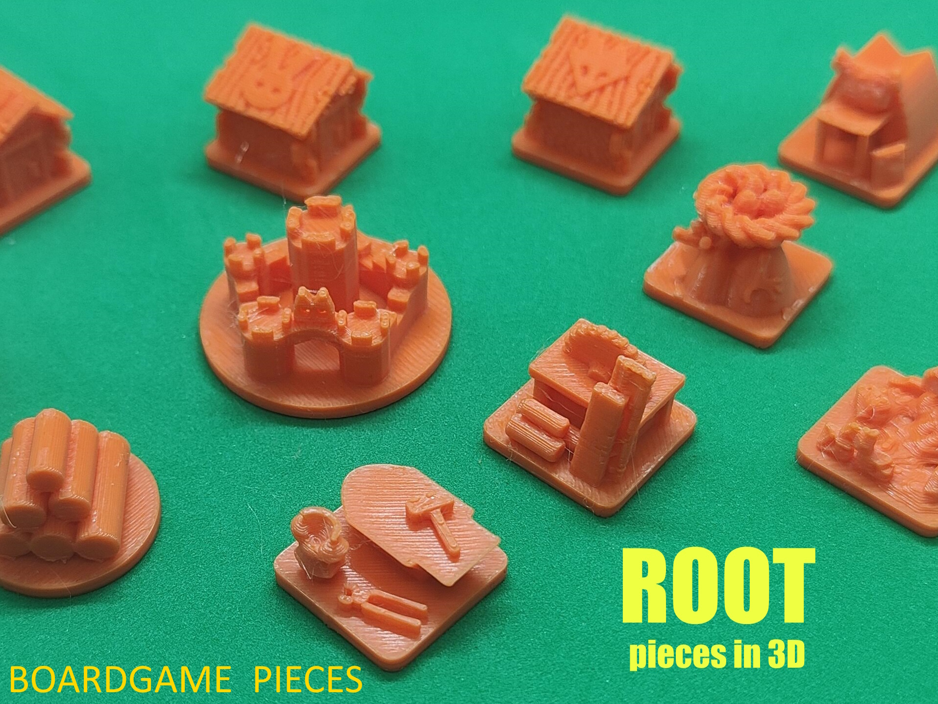 ROOT - il gioco da tavolo - pezzi